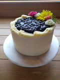 Signature Buttermilk Lemon with Blueberry Compote